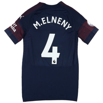 2018 19 Arsenal Match Issue Away Shirt Lucas 28