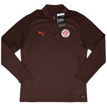 2024-25 St Pauli Puma 1/4 Zip Training Top