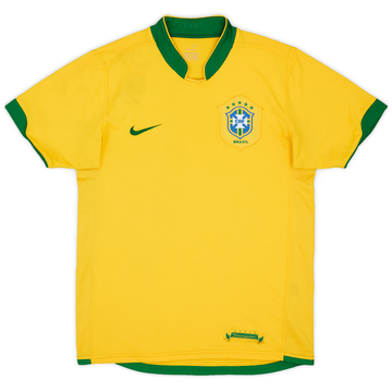 2006 08 Brazil Home Shirt 5 10 M