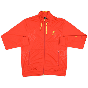 2009-10 Liverpool adidas Chaqueta de chándal con capucha - 8/10 - (XL)