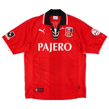 2001-03 Urawa Red Diamonds Home Shirt - 9/10 - (S/M)