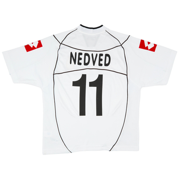 2002-03 Juventus Home Shirt Nedved #11 - 7/10 - (L)