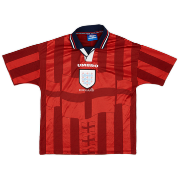 1997-99 England Home Shirt - 6/10 - (Y) 1997-99 England Home Shirt - 6/10 - (Y)