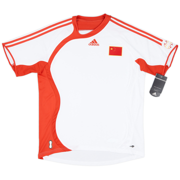 希少♢ 2007-2008中国ワールドカップ　ラグビー　L サイズ　ホームシャツ REPUBLIC OF CHINA 中国 2007-08 home shirt football Adidas