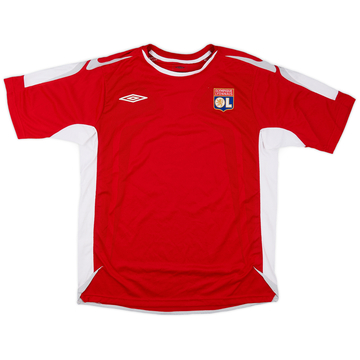 2006-07 Lyon Home Shirt Juninho #8 - 7/10 - (XXL)