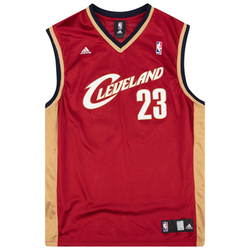 2006 10 Cleveland Cavaliers James 23 adidas Jersey Away Y