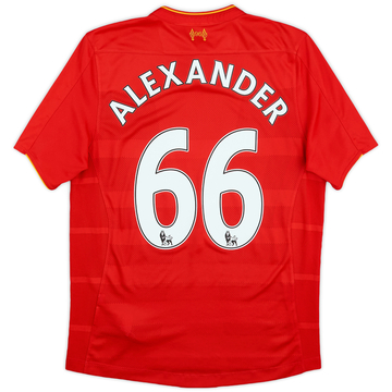 2020-21 Liverpool Home Shirt Alexander-Arnold #66