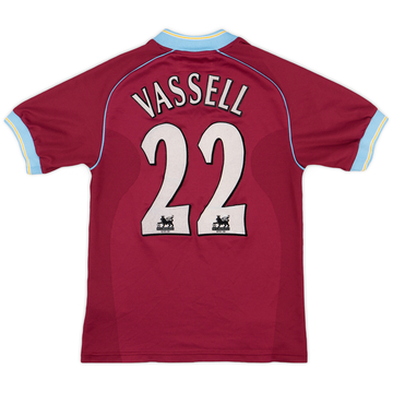 2001-02 Aston Villa Home Shirt Ginola #14 - 6/10 - (M)