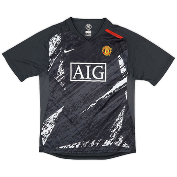 2007-08 Manchester United Nike Training Shirt - 6/10 - (XL)