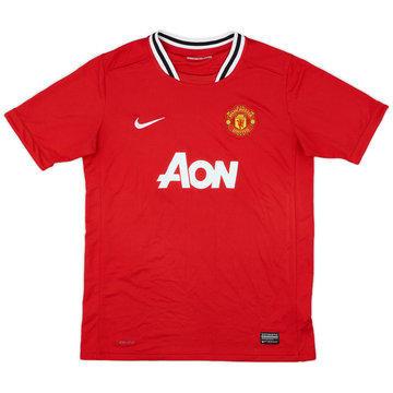 2011-12 Manchester United Home Shirt - 7/10 - (XL.Boys)