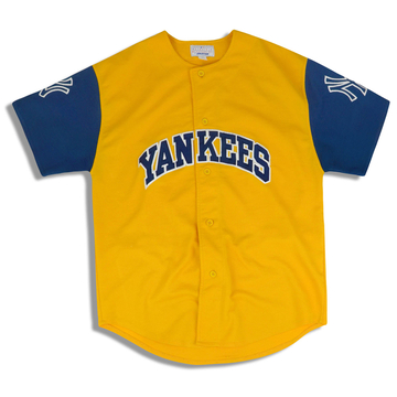 応援グッズ New York Yankees Russell Athletic New York Yankees Russell Athletic MLB White Out Jersey Size Large