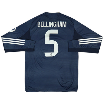 【値下げ交渉可】正規品REAL MADRID BELLINGHAM 5番ジャージ 2025-26 Real Madrid Away L/S Shirt Bellingham #5