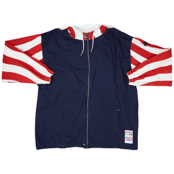 1994 World Cup USA 94 Apex 1/4 Zip Rain Jacket - 8/10 - (M)