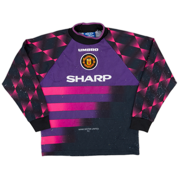 ウェア Manchester United 1996-97 3rd game shirt Manchester United 1996 1997 Third Football Shirt Jersey