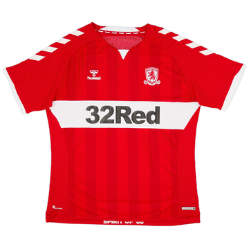 2018-19 Middlesbrough Home Shirt - 9/10 - (XXL)