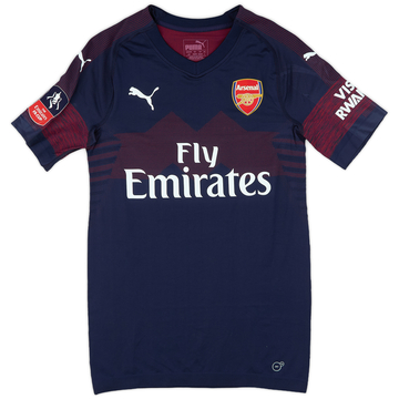 2020 Arsenal Match Issue FA Cup Final Home Shirt Tierney #3