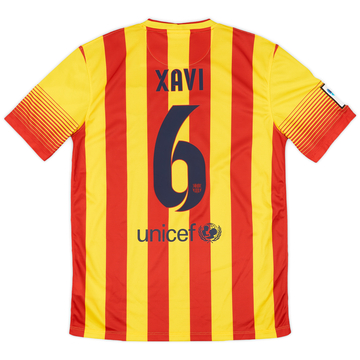 1998-00 Barcelona Home Shirt Xavi #26 - 6/10 - (XL)