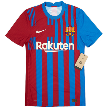 FC Barcelona メッシ 10 シャツ 2021-22 Barcelona Home Shirt - 8/10 - (XS)