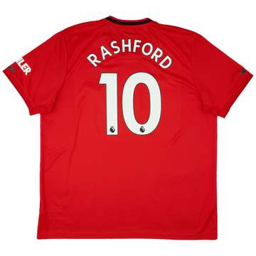 2019-20 Manchester United Home Shirt Rashford #10 - 10/10 - (M)