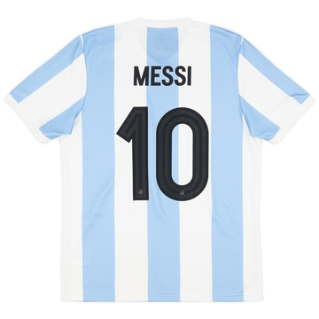 Lionel Messi Argentina Jersey Printed Signature Edition (White