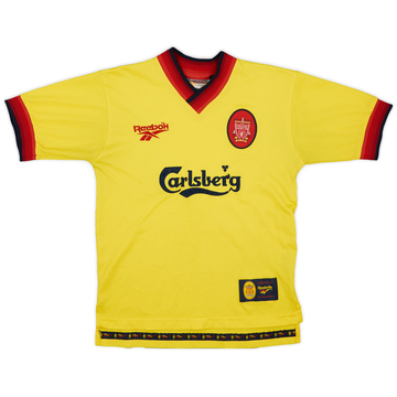 ウェア Liverpool 09/10 Away Uniform 2009-10 Liverpool Away Shirt - 9/10 - (7-8 Years)