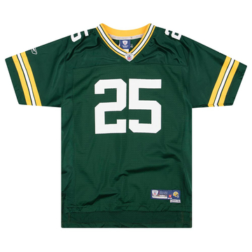 2007 Green Bay Packers Grant 25 Reebok On Field Home Jersey Excellent L