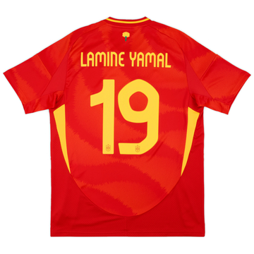 2024-25 Spain Home Shirt Lamine Yamal #19