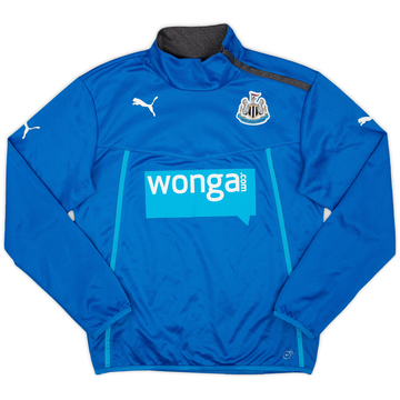 2013-14 Newcastle United Puma 1/4 Zip Fleece Top - 8/10 - (S)