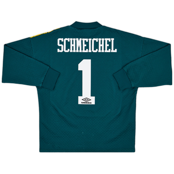 1993-94 Manchester United GK Shirt Schmeichel #1 - 7/10 - (M)