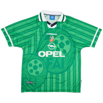 ウェア 00's UMBRO Soccer Ireland Game Shirt 2000s Ireland Umbro Retro Shirt - 9/10 - (XL)
