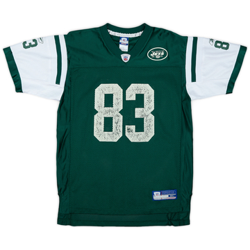 2002-04 New York Jets Moss #83 Reebok On Field Jersey (Home) M