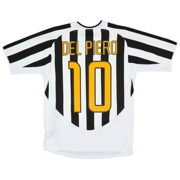 2003-04 Juventus Away Shirt Del Piero #10 - 6/10 - (S)