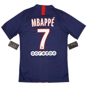 2020/21パリ・サンジェルマン/ NEW / L / #7 / MBAPPÉ 2019-20 Paris Saint-Germain Home Shirt Mbappe #7 (S)