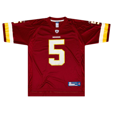 2010 Washington Redskins McNabb 5 Reebok On Field Home Jersey Very Good XXL