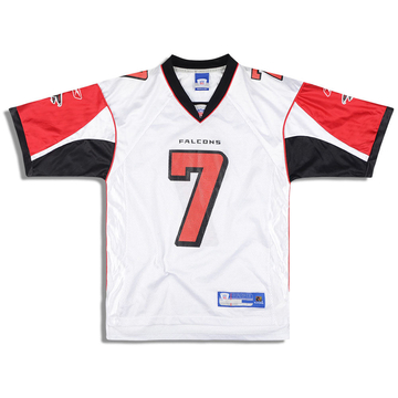 2005-06 Atlanta Falcons Vick #7 Reebok On Field Away Jersey