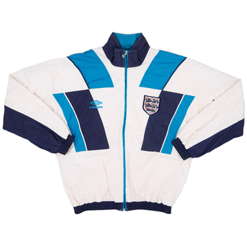 1994-96 England England Umbro Track Jacket - 8/10 - (L)