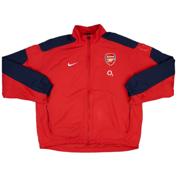 2005-06 Arsenal Nike Track Jacket - 8/10 - (L.Boys)