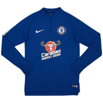 2018-19 Chelsea Nike 1/4 Zip Training Top - 9/10 - (S) 2018-19 Chelsea Nike 1/4 Zip Training Top - 9/10 - (S)