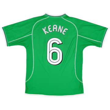 2001-03 Ireland Home Shirt Keane #6