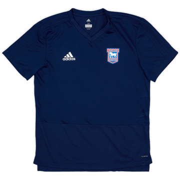 2018-19 Ipswich adidas camiseta de entrenamiento - 9/10 - (M)
