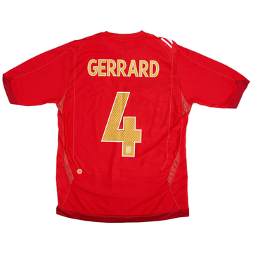 イングランド代表 GERRARD シャツ 4番 - メルカリ