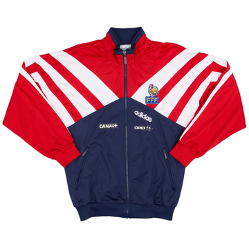 1994-96 Francia adidas Chaqueta de Pista - 8/10 - (S)