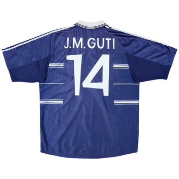 2001 Real Madrid Home Shirt J.M.Guti #14 (XL)