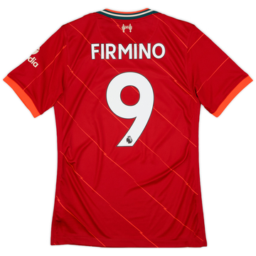 2021 22 Liverpool Home Shirt Firmino 9
