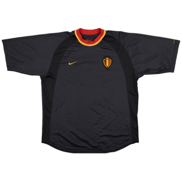 【2024 新作】 Shirt L/S Home Belgium 2000-02 Wilmots (XL) - 9/10 - #7 ウェア