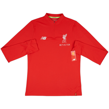 2016-17 Liverpool New Balance 1/4 Zip Drill Top - 6/10 - (M)