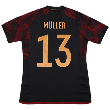 正規品　adidas ドイツ代表 MÜLLER 25 HEAT.RDY シャツ Germany Home Adidas Heat.Rdy Jersey Shirt 2022 White Muller