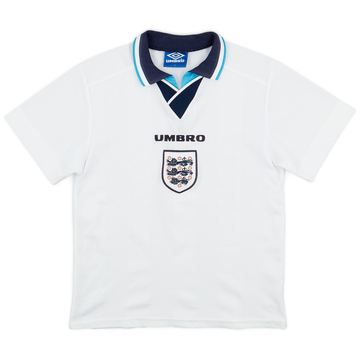 1996-97 England Away Shirt - 8/10 - (Y)