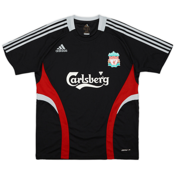 2008-09 Liverpool adidas Training Shirt - 8/10 - (S)