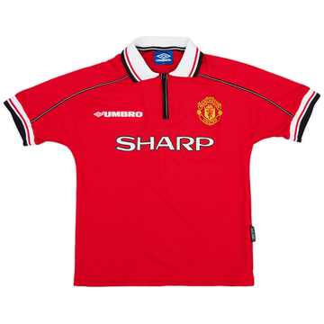 1999-00 Manchester United Away Shirt - 8/10 - (Y)